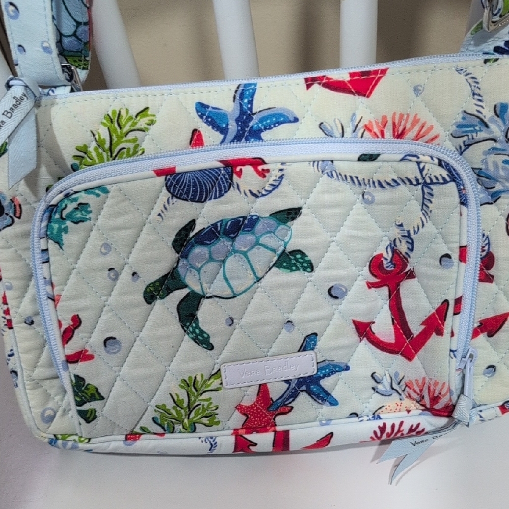Vera Bradley Colorful Nautical Crossbody Bag - Picture 2 of 5